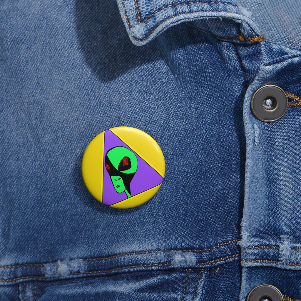 Alien Pin Buttons