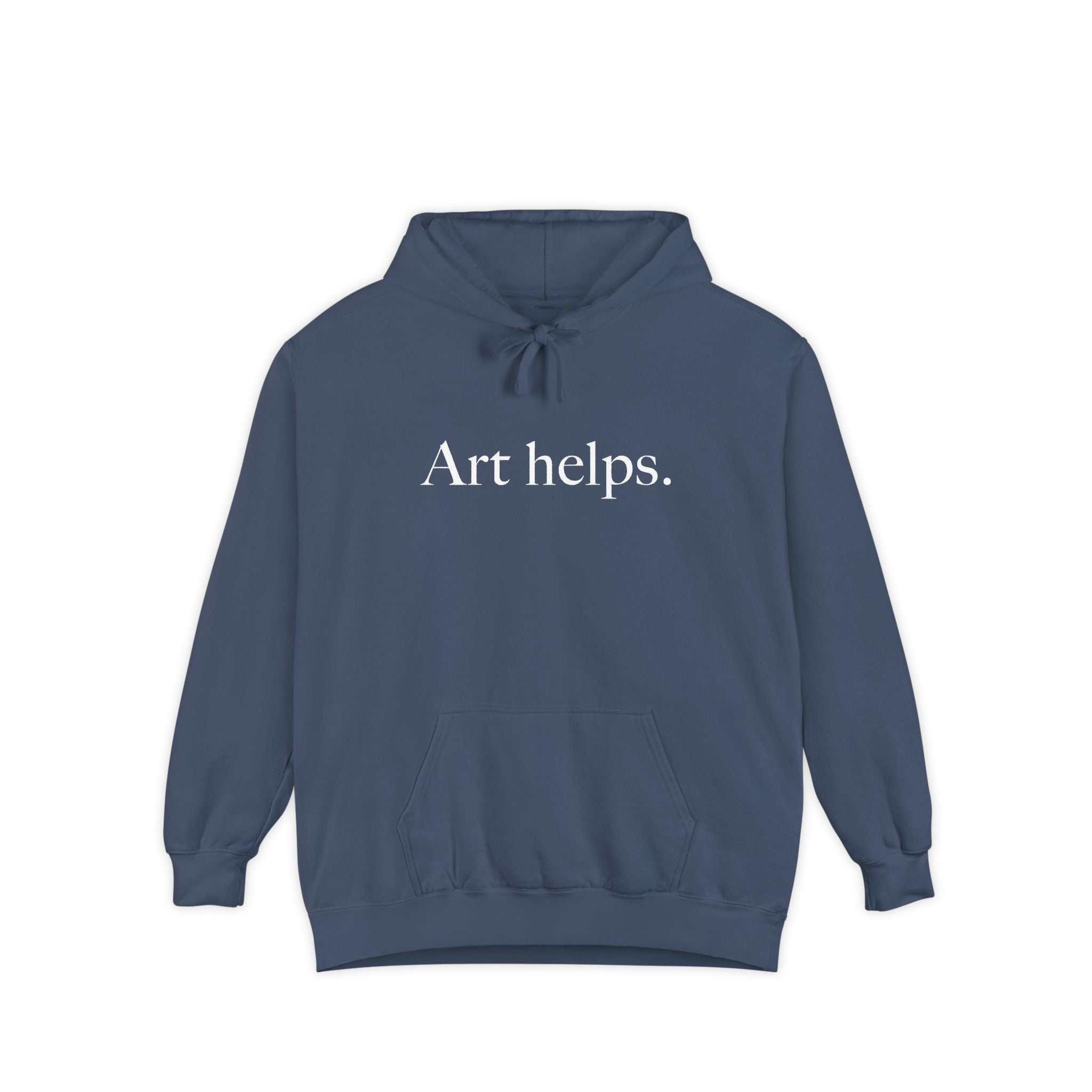 Art helps. Hoodie
