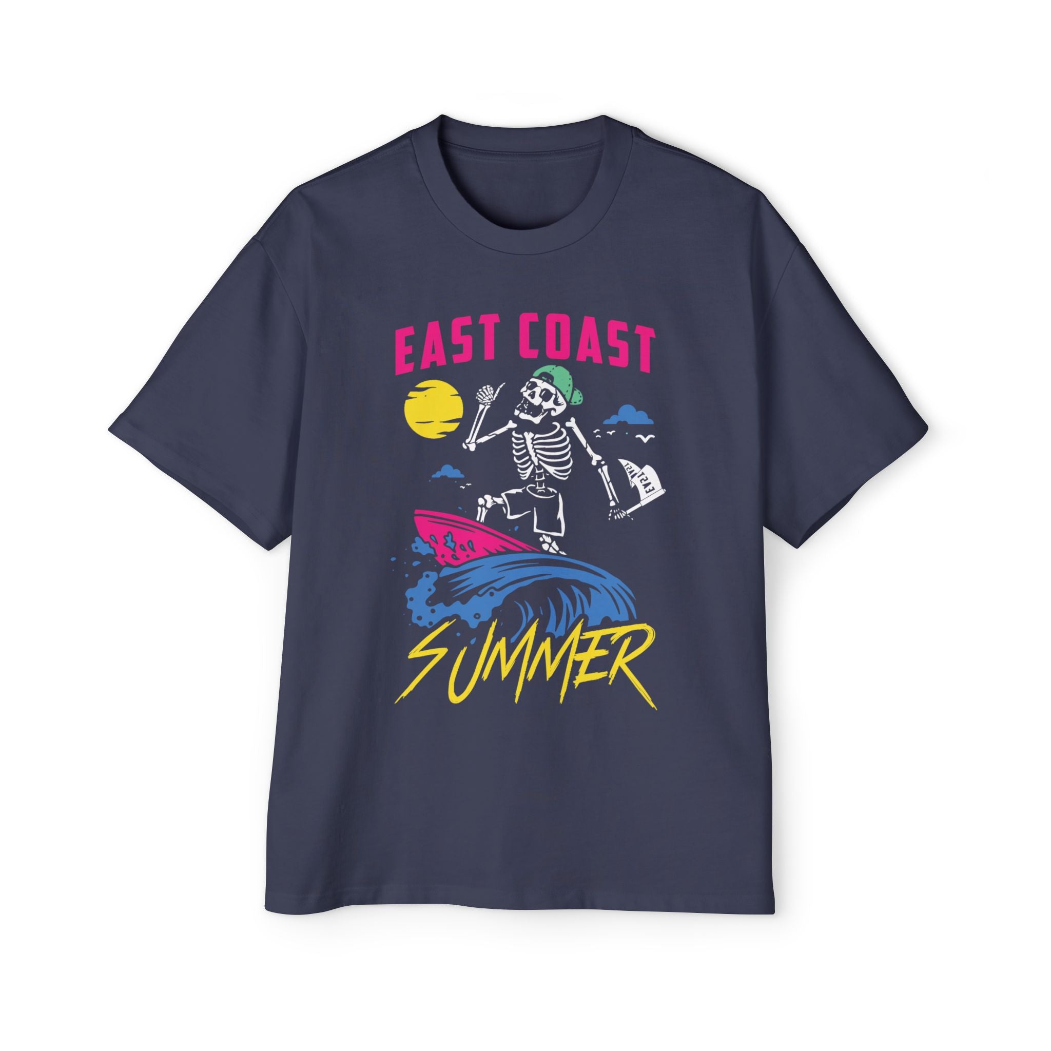 East Coast Summer Men's Heavy Oversized Tee