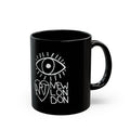 Eye Heart New London Black Mug