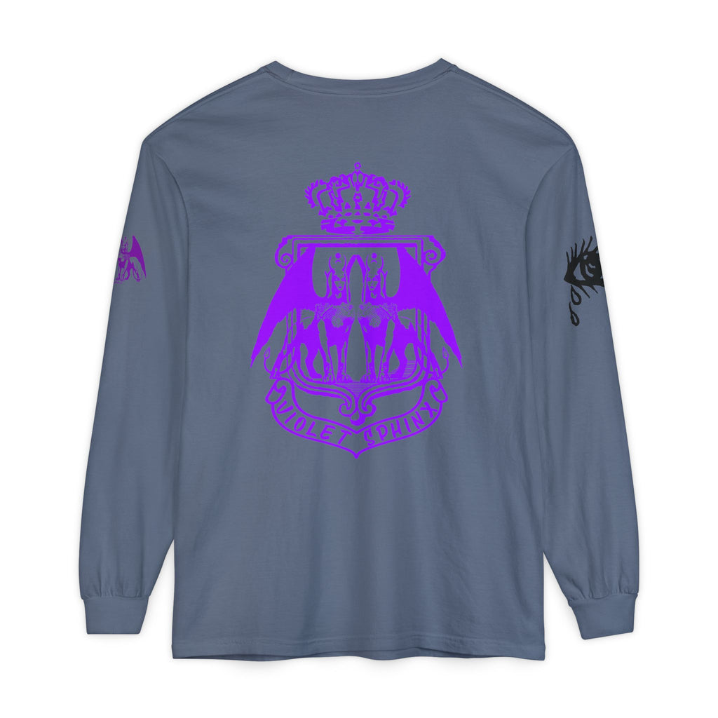 Violet Sphinx Loaded Long Sleeve T-Shirt