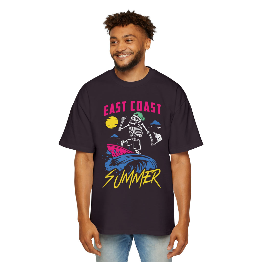 East Coast Summer Men's Heavy Oversized Tee