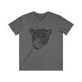 Leopard V-Neck Short Sleeve Tee