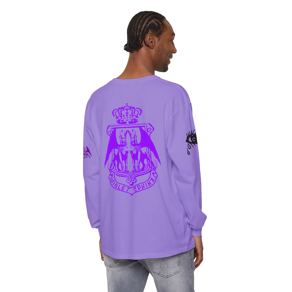 Violet Sphinx Loaded Long Sleeve T-Shirt