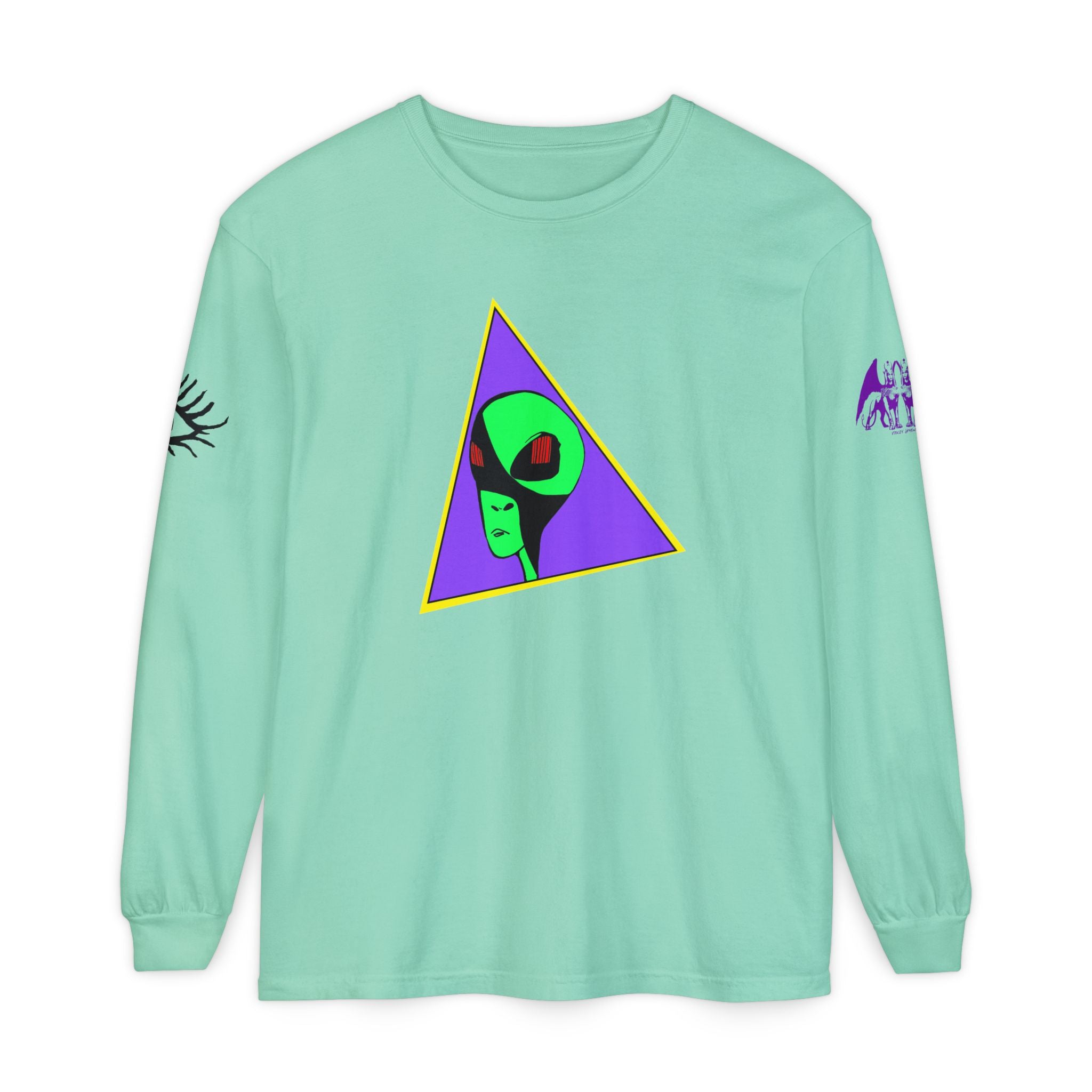 Violet Sphinx Loaded Long Sleeve T-Shirt