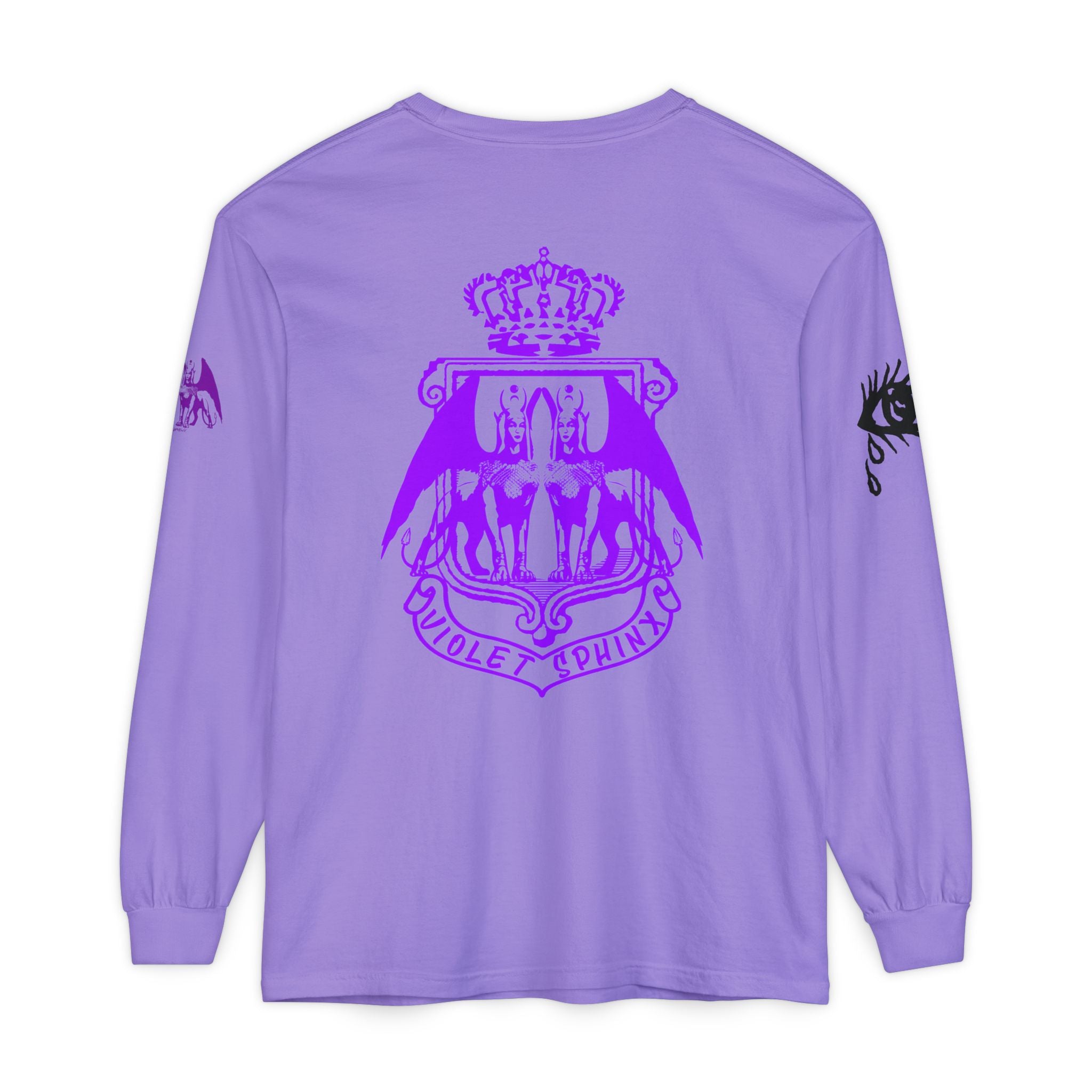 Violet Sphinx Loaded Long Sleeve T-Shirt