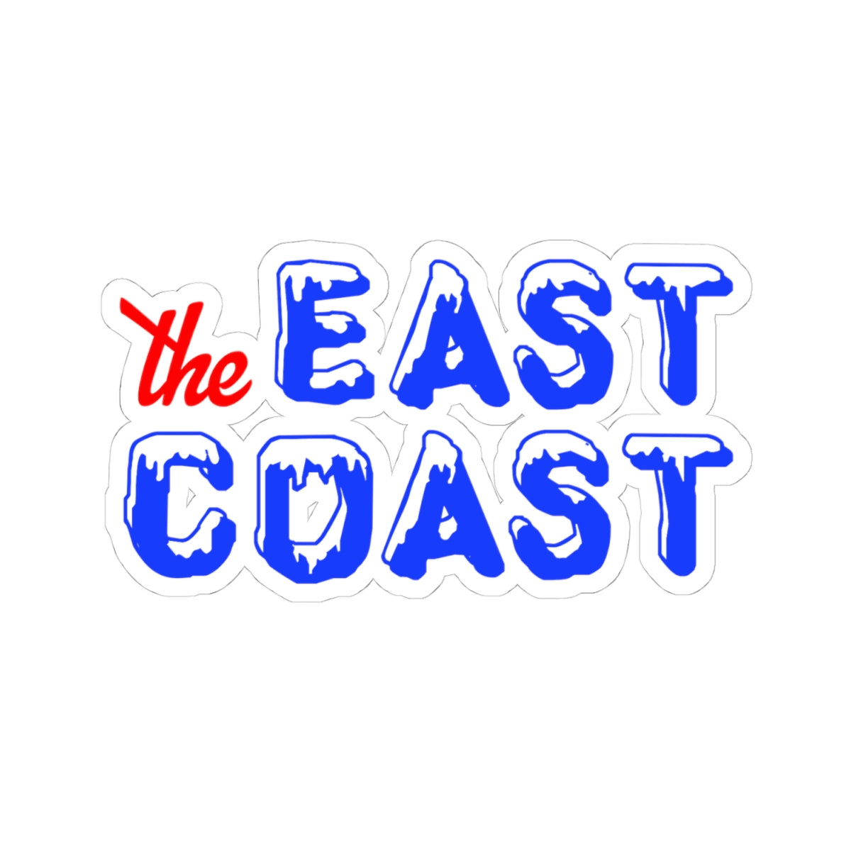 East Coast Chill Sticker