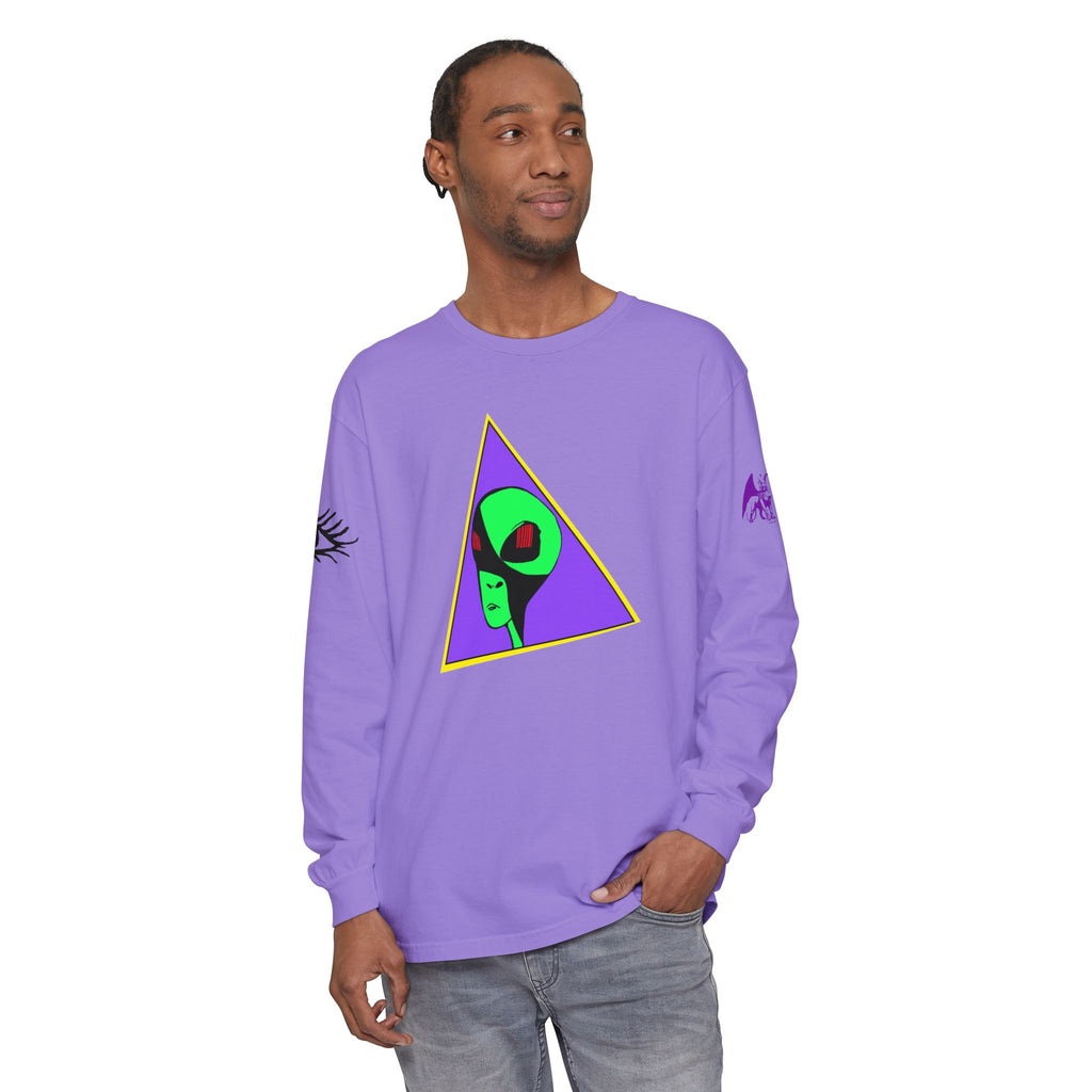Violet Sphinx Loaded Long Sleeve T-Shirt