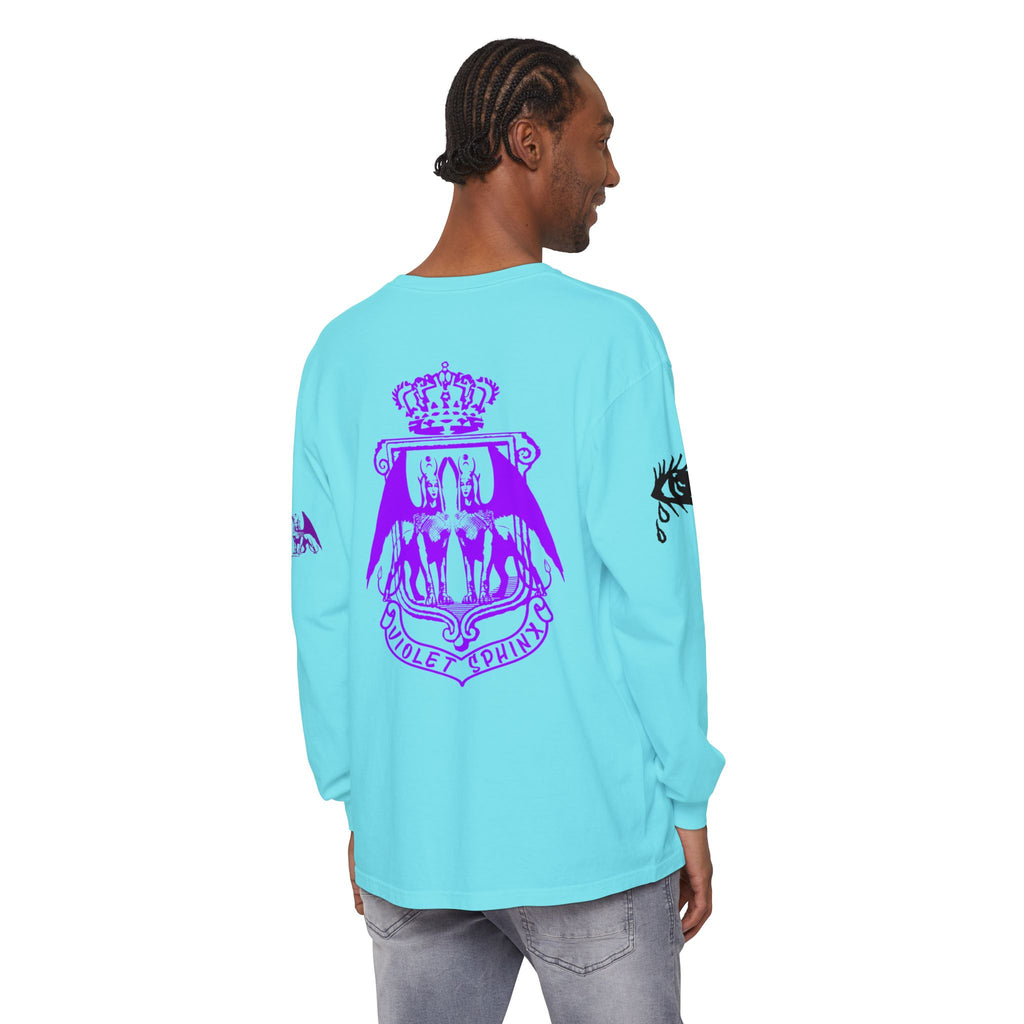Violet Sphinx Loaded Long Sleeve T-Shirt