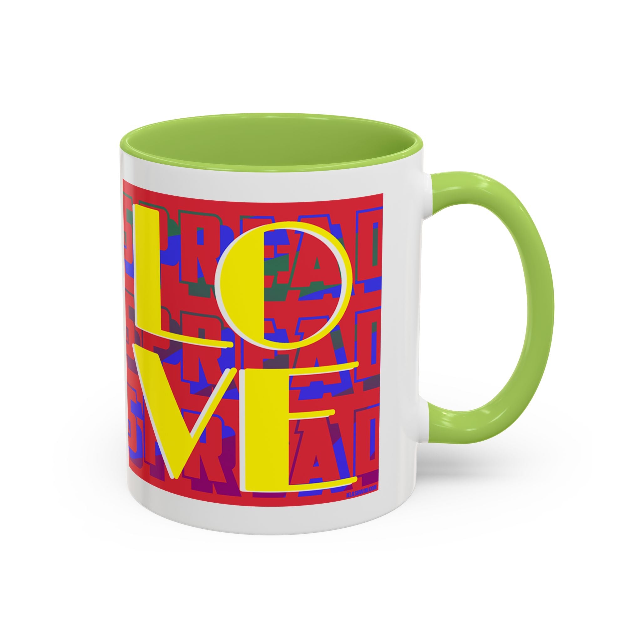 Spread Love Accent Coffee Mug