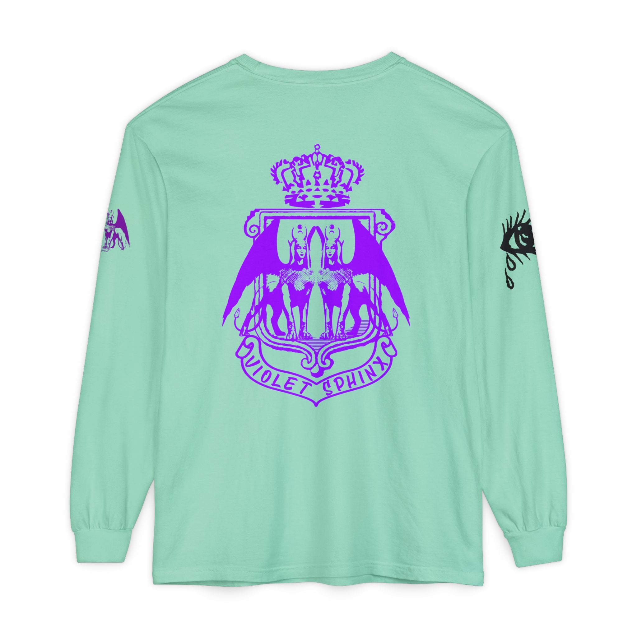 Violet Sphinx Loaded Long Sleeve T-Shirt