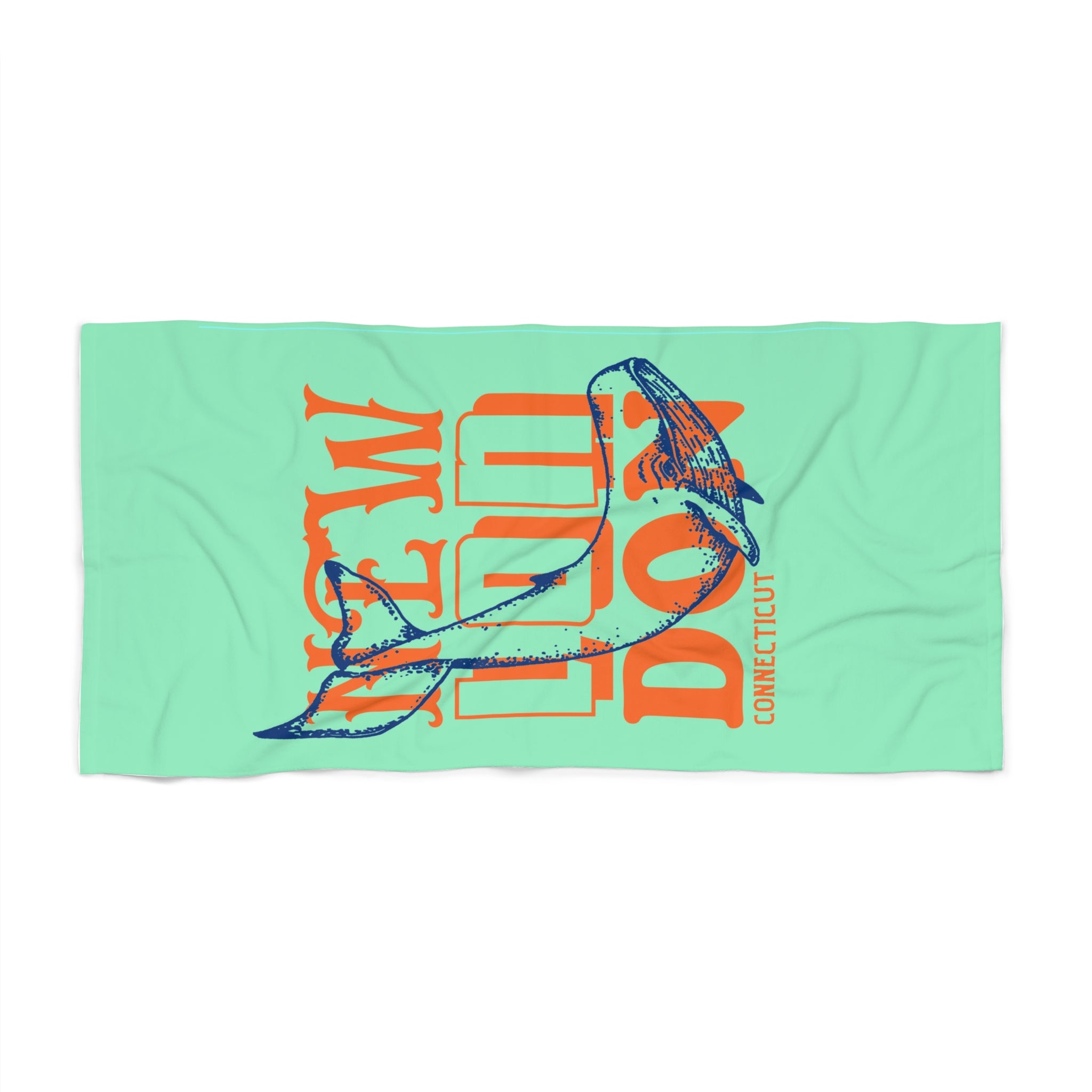 New London Whale Beach Towel