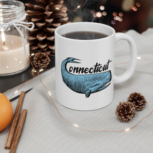 CT Whale Mug 11oz