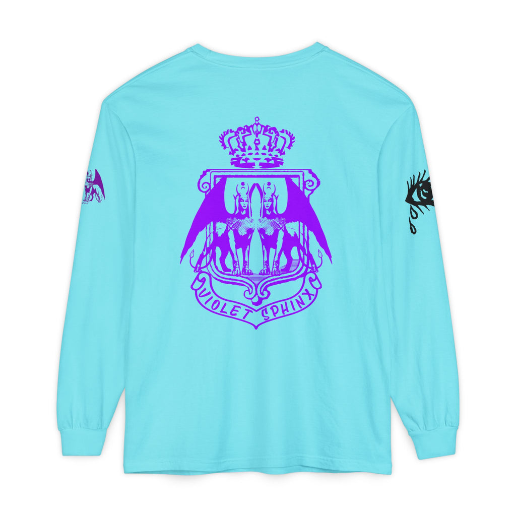 Violet Sphinx Loaded Long Sleeve T-Shirt