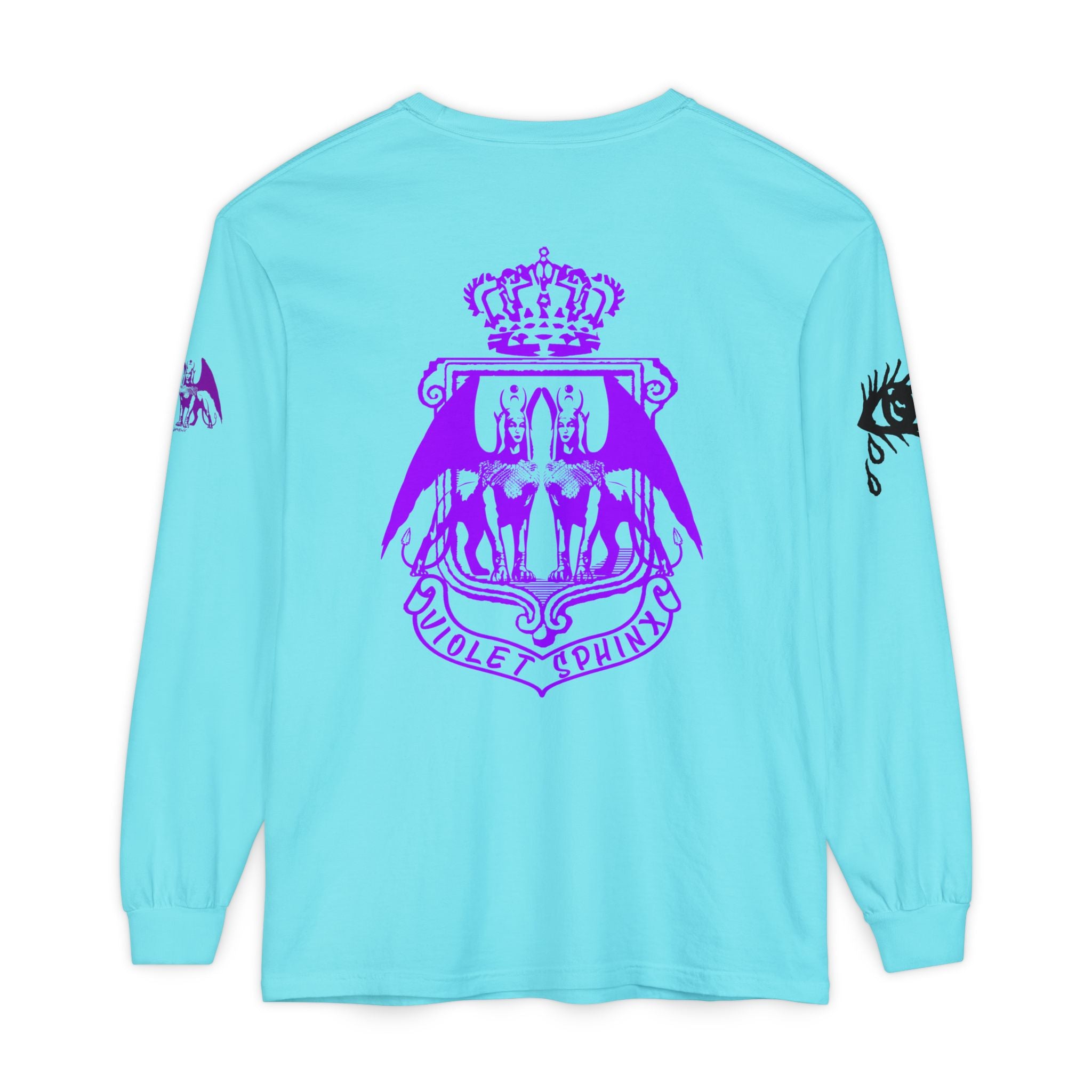 Violet Sphinx Loaded Long Sleeve T-Shirt