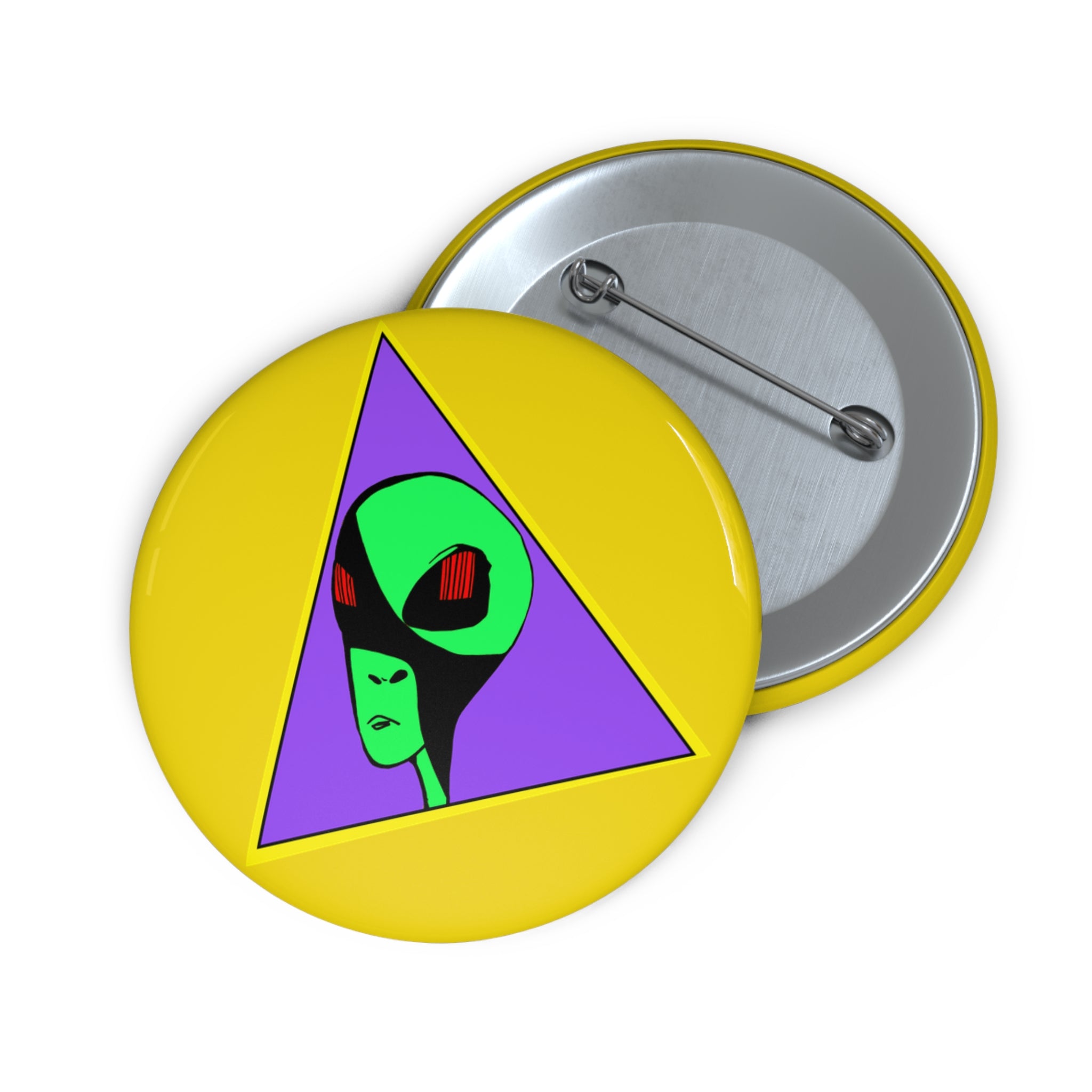 Alien Pin Buttons