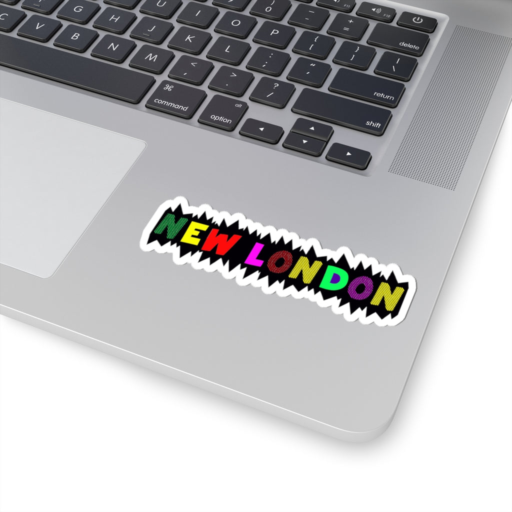 New London Pow Sticker