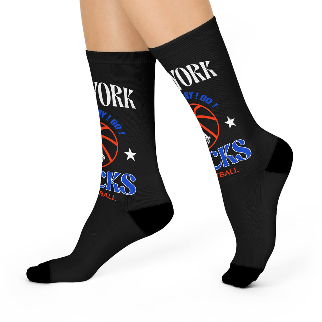 Go New York! Cushioned Crew Socks