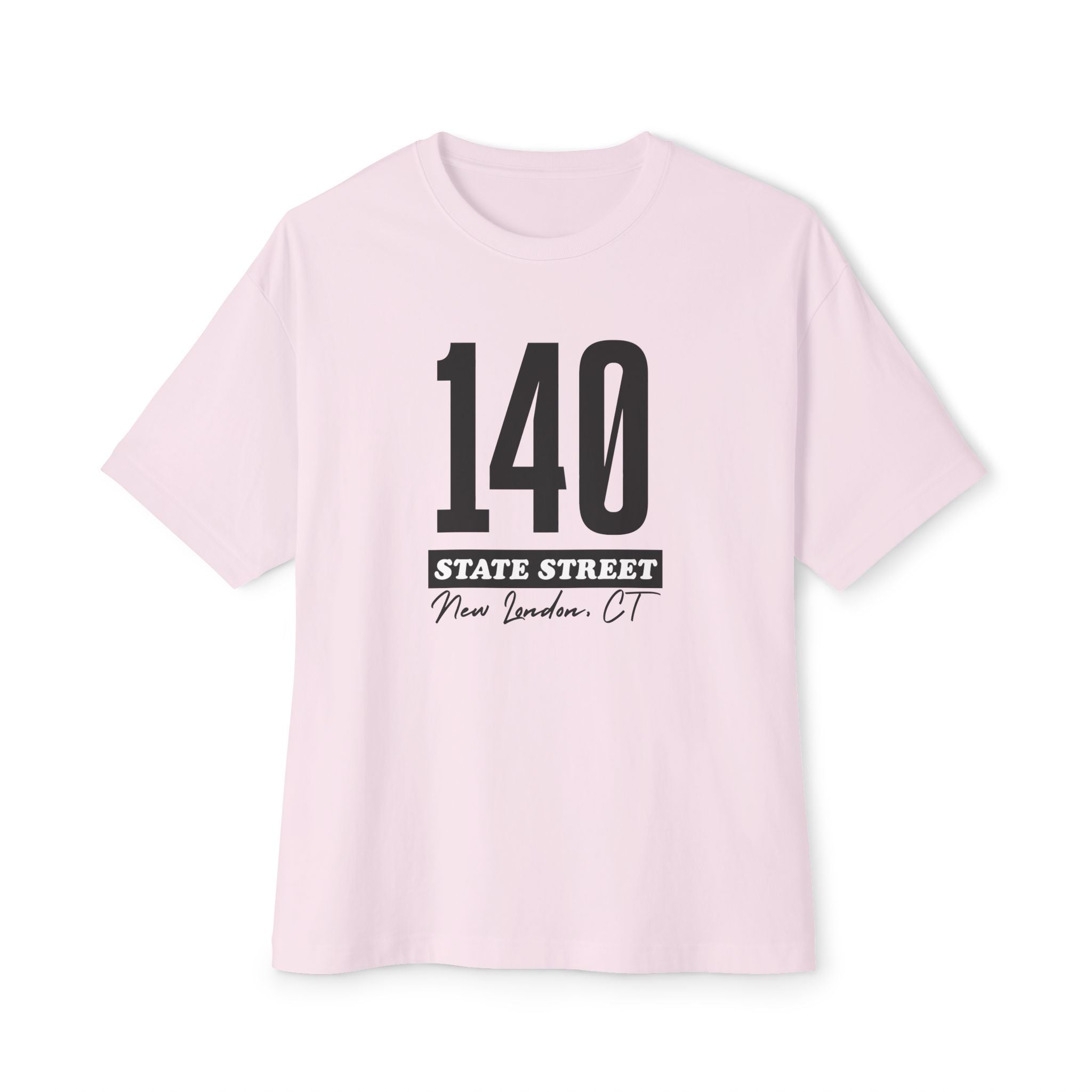 140 State Street Unisex Oversized Boxy Tee