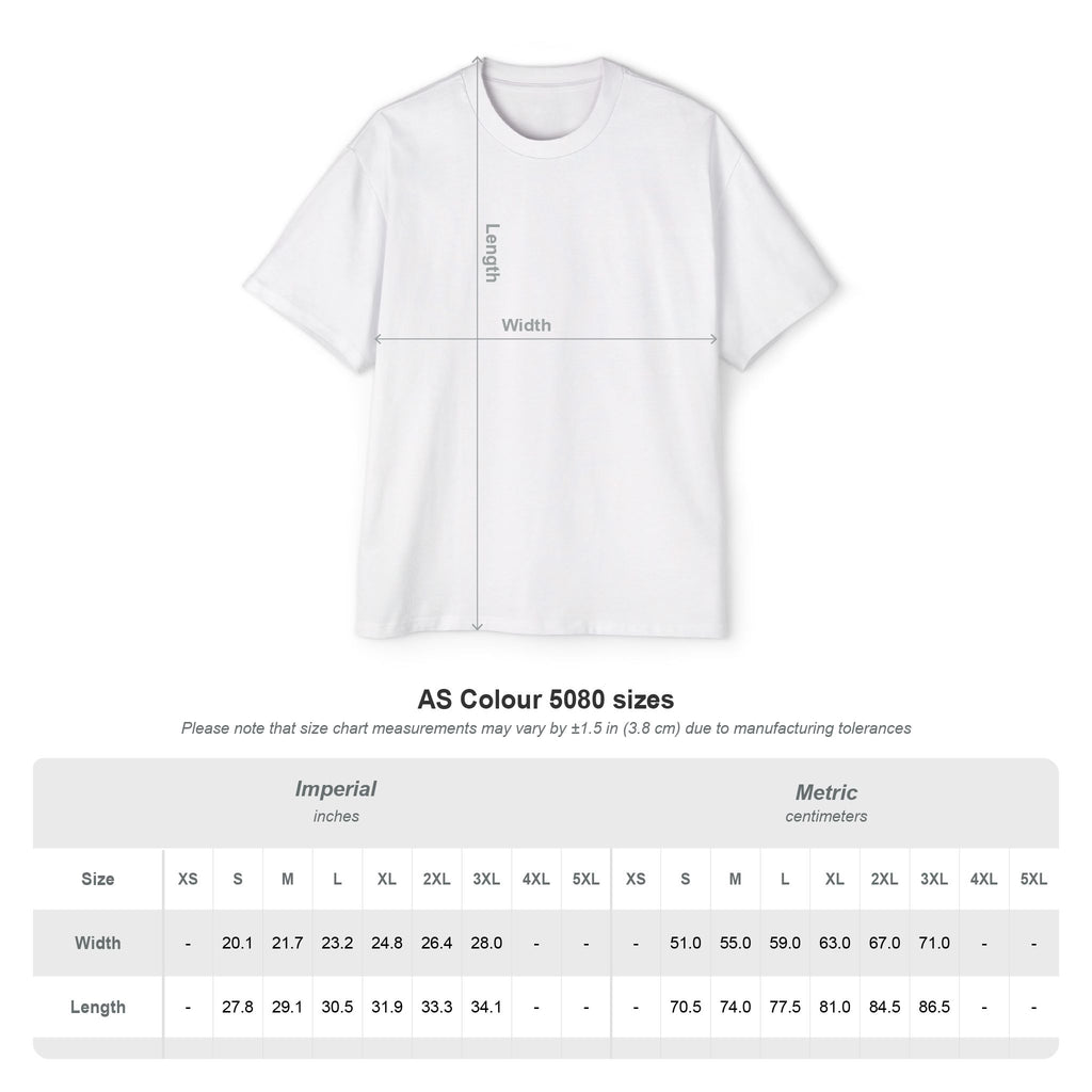 East Coast Summer Men's Heavy Oversized Tee
