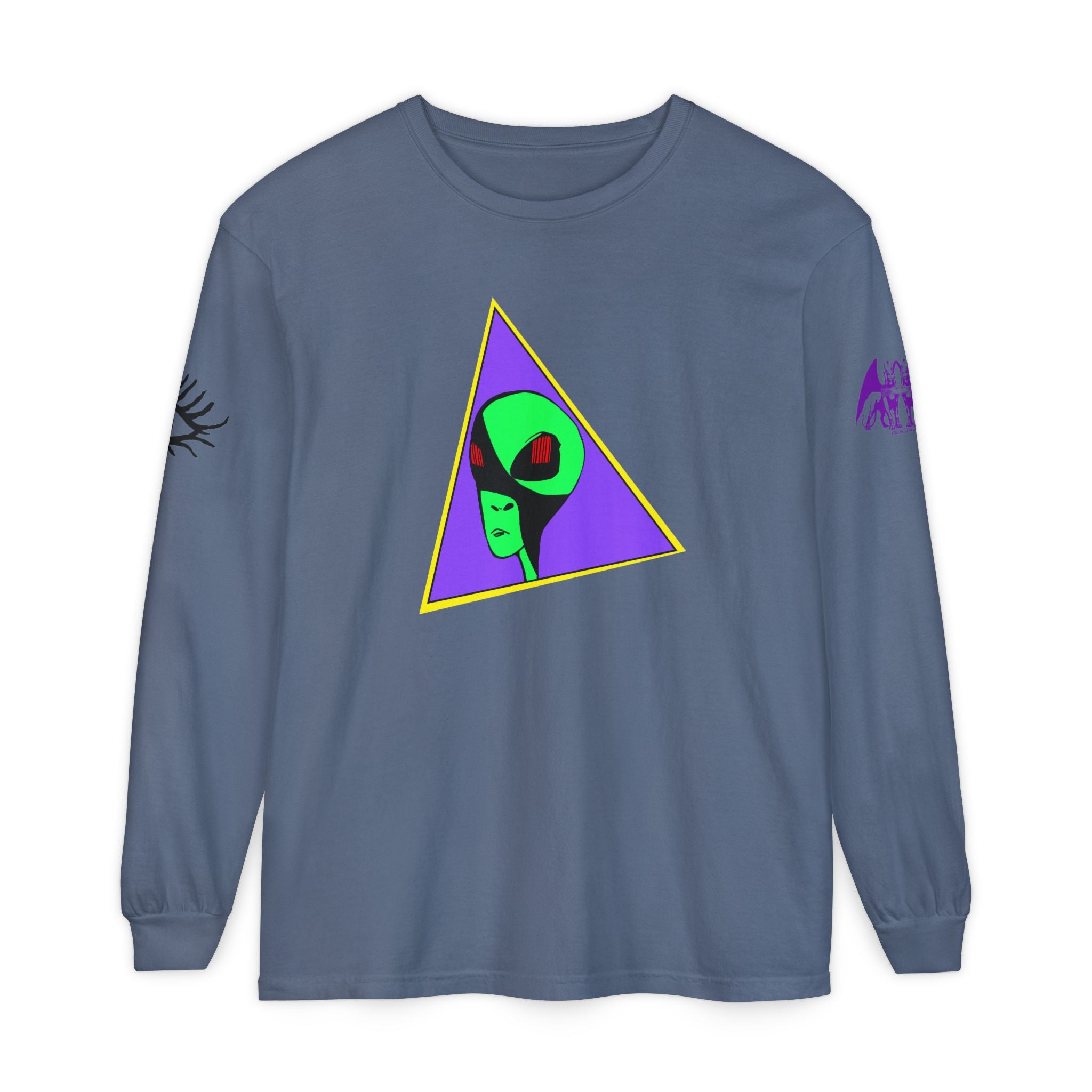 Violet Sphinx Loaded Long Sleeve T-Shirt