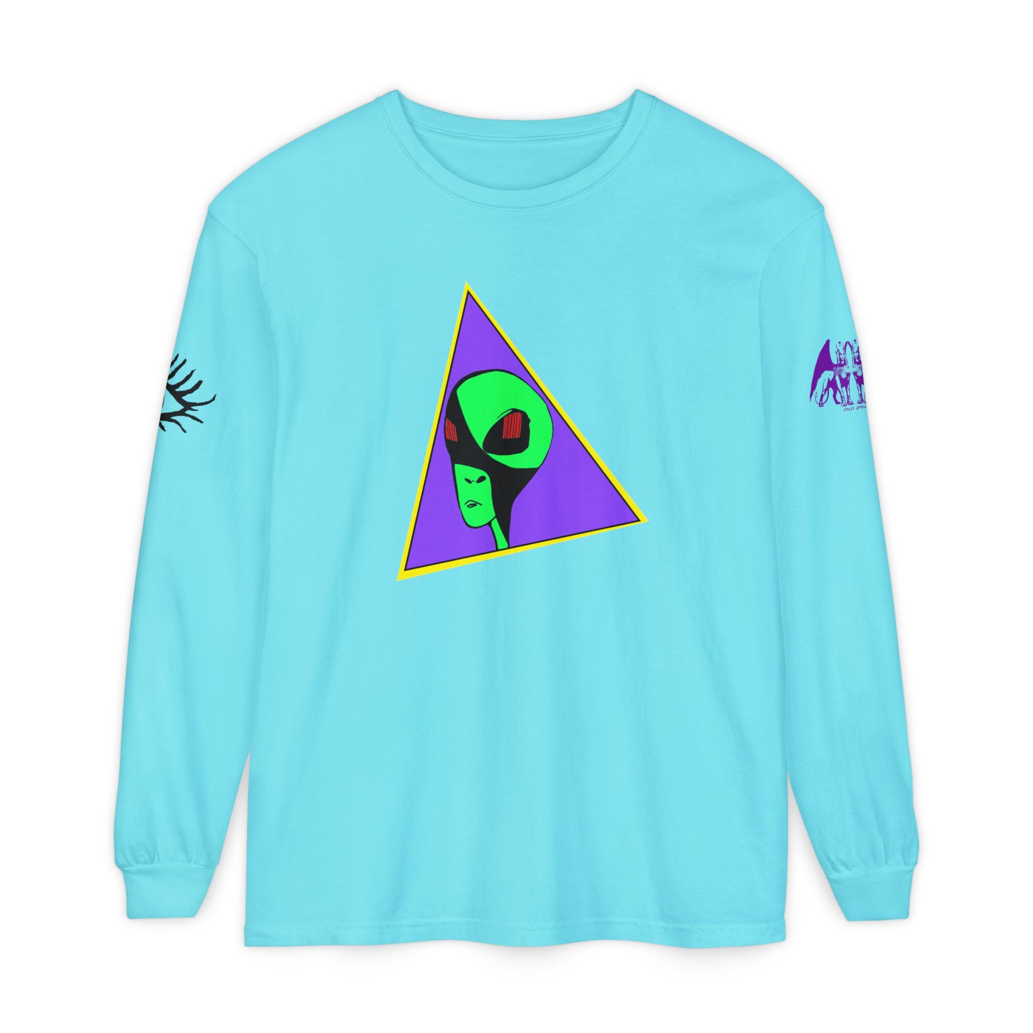Violet Sphinx Loaded Long Sleeve T-Shirt