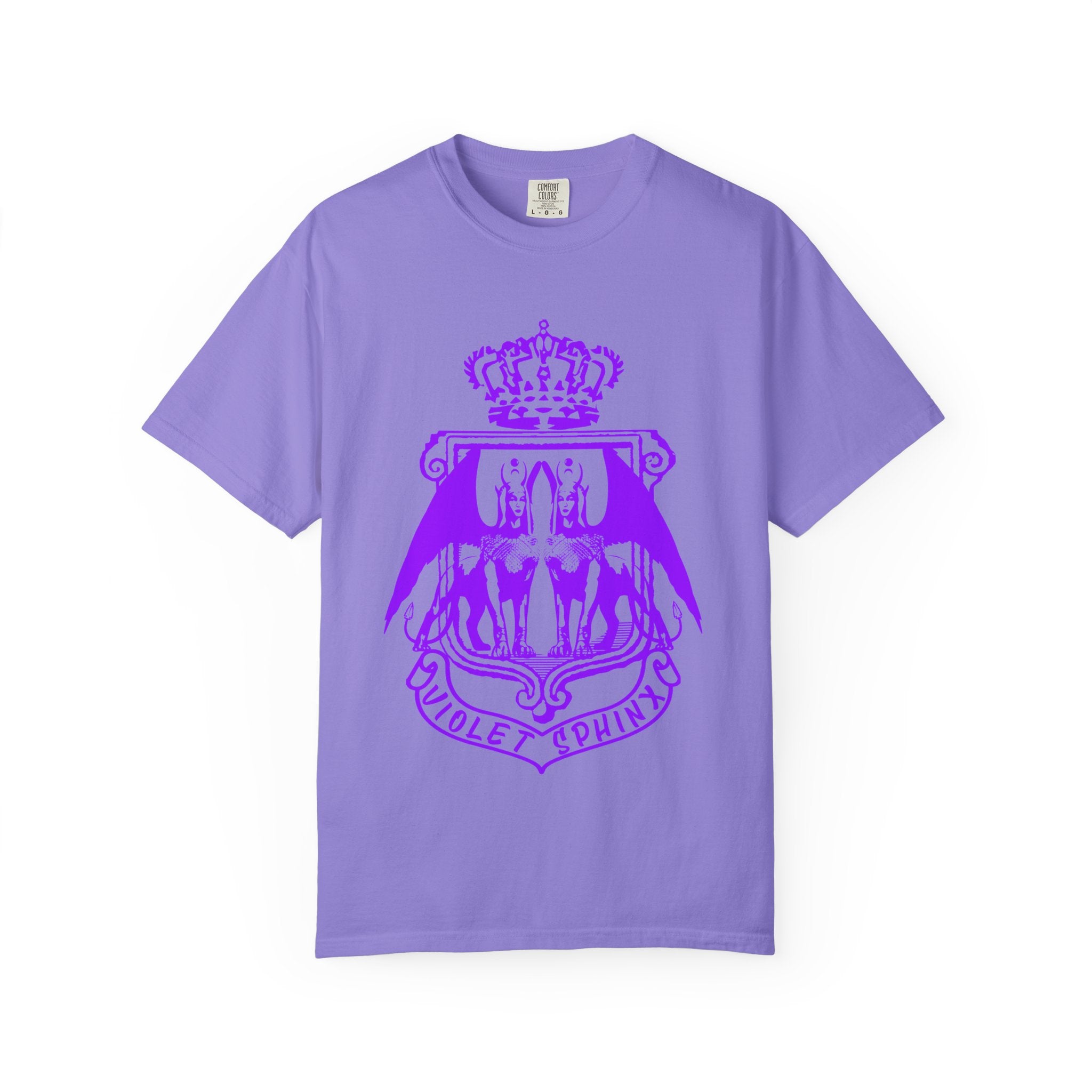 Violet Sphinx Crest Unisex T-shirt