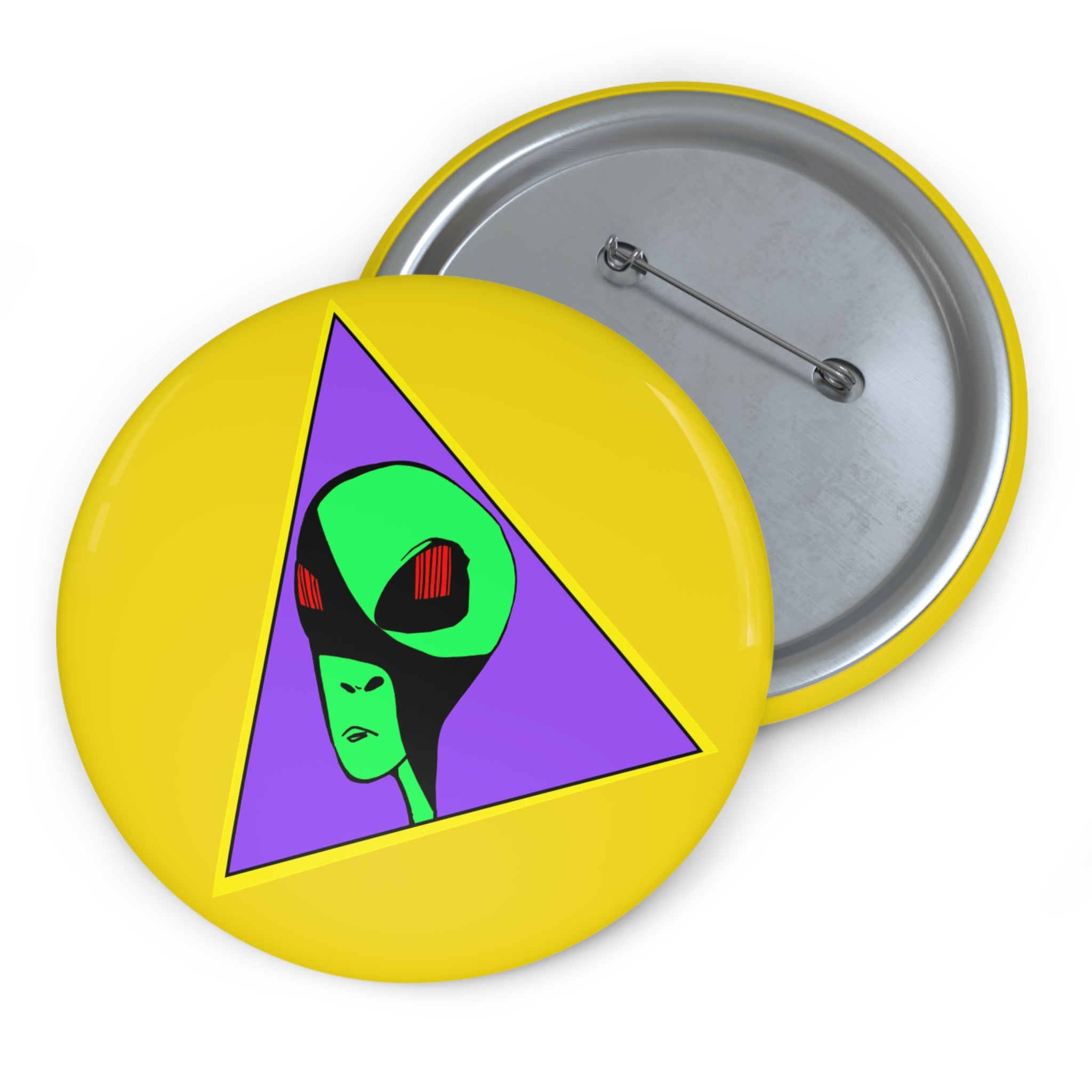 Alien Pin Buttons