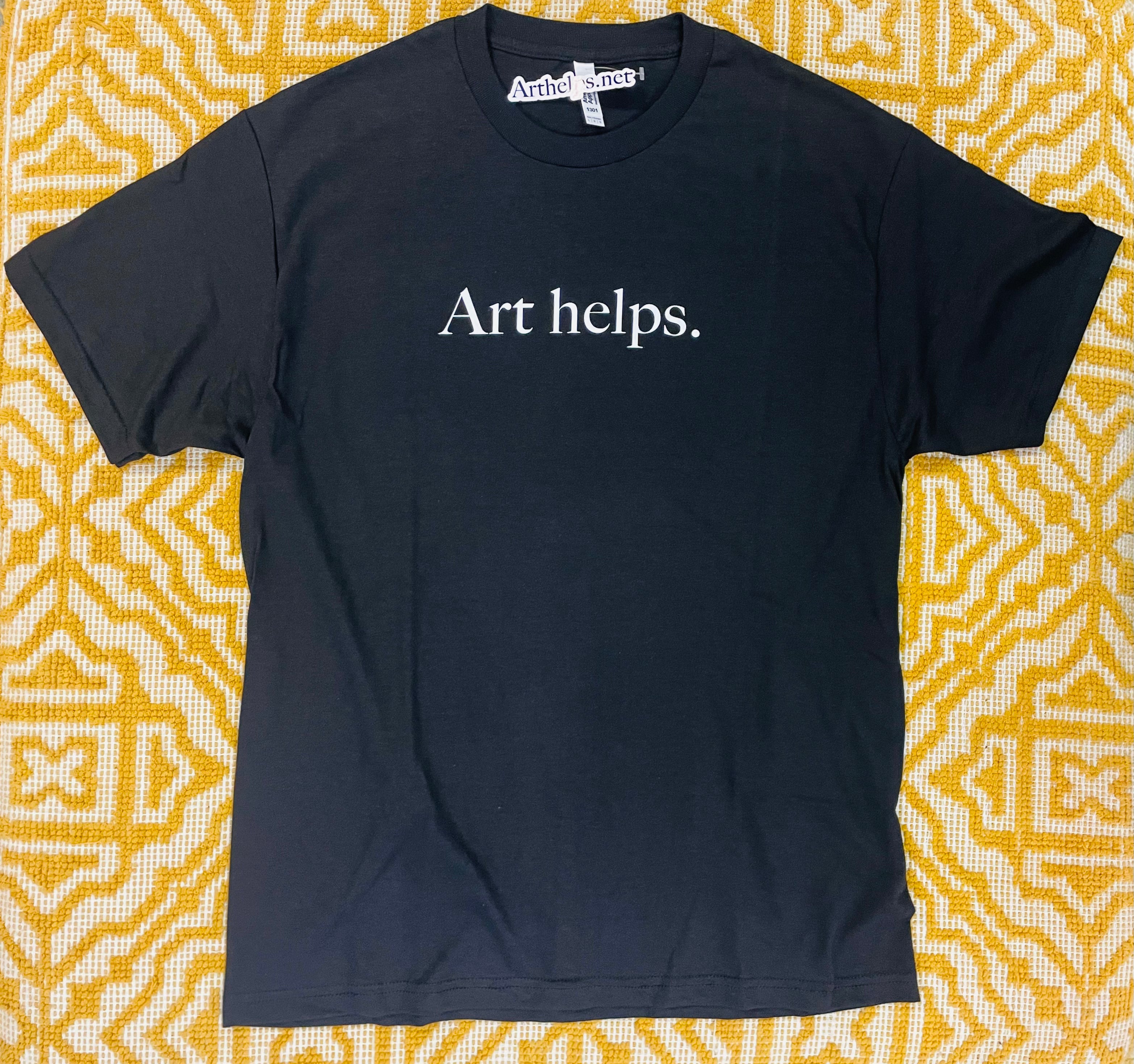 Art helps. T-Shirt
