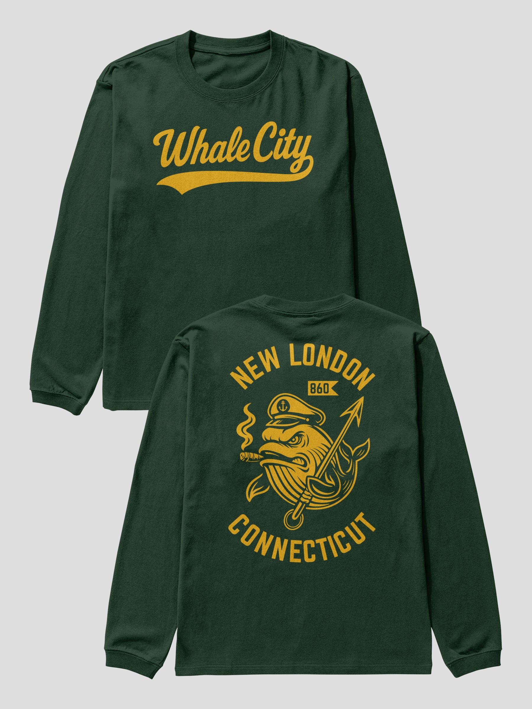 Whale City Long Sleeved Shirt