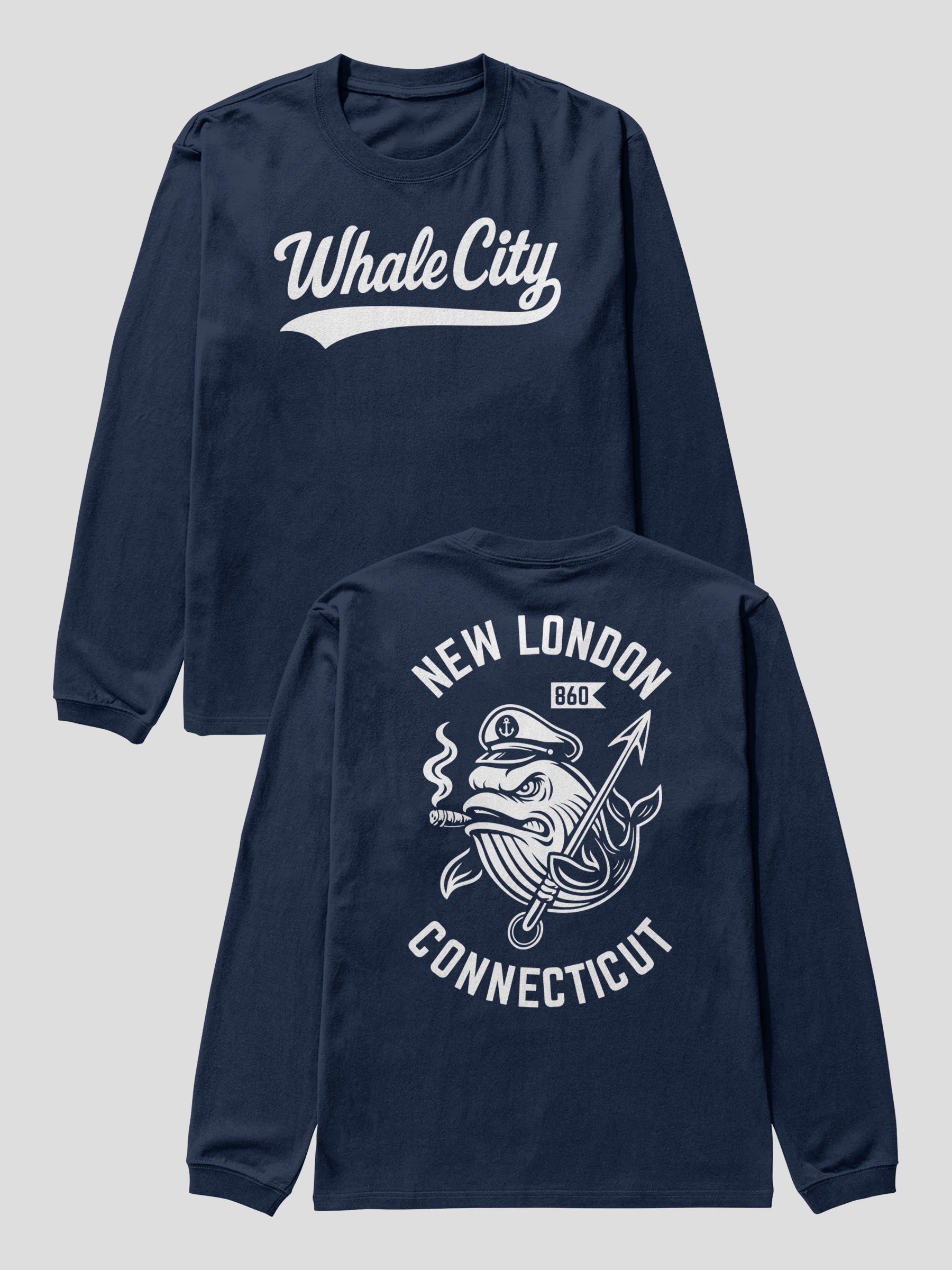 Whale City Long Sleeved Shirt